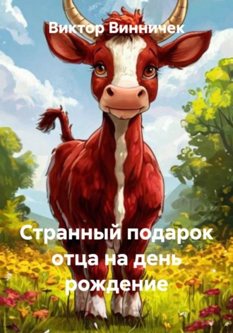 Обложка книги «Странный подарок отца на день рождение»