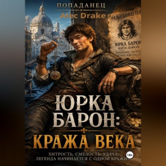 Обложка книги «Попаданец. Юрка Барон: Кража века»