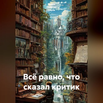Обложка книги «Всё равно, что сказал критик»