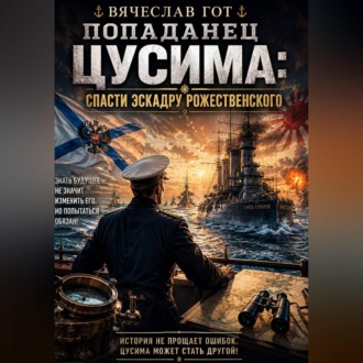 Обложка книги «Попаданец. Цусима: Спасти эскадру Рожественского»