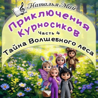 Обложка книги «Приключения Курносиков. Часть 4. Тайна Волшебного леса.»