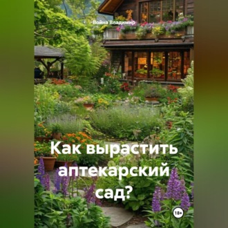 Обложка книги «Как вырастить аптекарский сад?»
