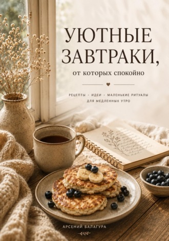 Обложка книги «Уютные завтраки, от которых спокойно»