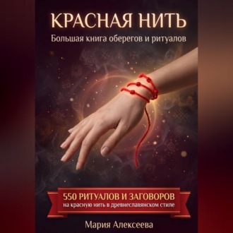 Обложка книги «Красная нить. Большая книга оберегов и ритуалов»