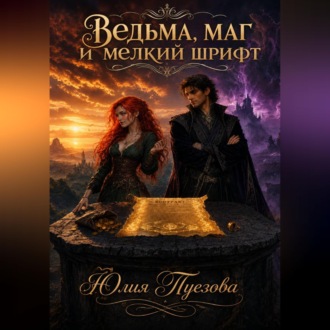 Обложка книги «Ведьма, маг и мелкий шрифт»