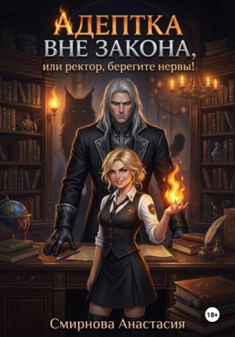 Обложка книги «Адептка вне закона, или Ректор, берегите нервы!»