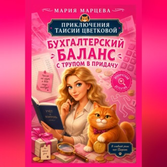 Обложка книги «Приключения Таисии Цветковой. Бухгалтерский баланс с трупом в придачу»