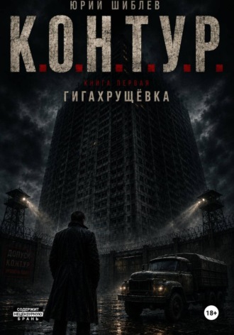 Обложка книги «К. О. Н. Т. У. Р. Книга Первая: Гигахрущевка»