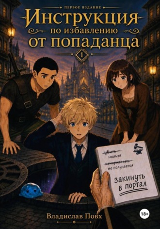Обложка книги «Инструкция по избавлению от попаданца. Первое издание»