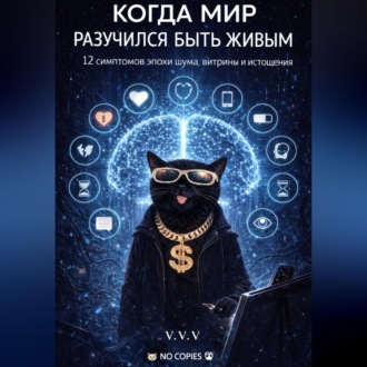 Обложка книги «Когда мир разучился быть живым — 12 симптомов эпохи шума, витрины и истощения»
