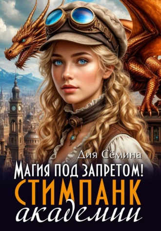 Обложка книги «Магия под запретом в Академии стимпанк»