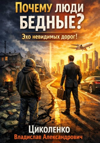 Обложка книги «Почему люди бедные? Эхо невидимых дорог!»