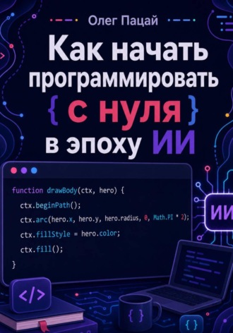 Обложка книги «Как начать программировать с нуля в эпоху ИИ»