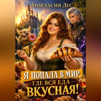 Обложка книги «Я попала в мир, где вся еда вкусная!»