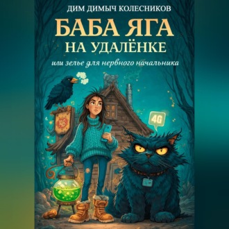 Обложка книги «Баба Яга на удаленке, или зелье для нервного начальника»