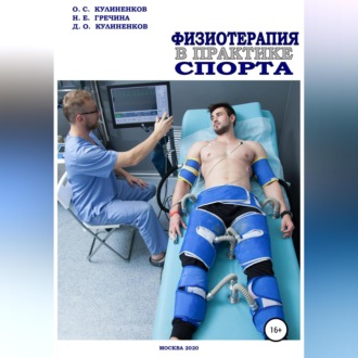 Обложка книги «Физиотерапия в практике спорта»