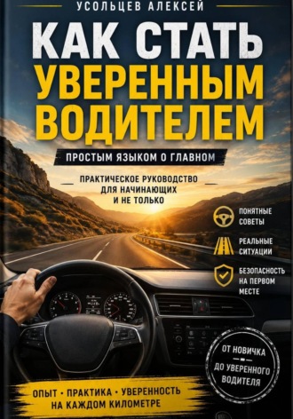 Обложка книги «КАК СТАТЬ УВЕРЕННЫМ ВОДИТЕЛЕМ»
