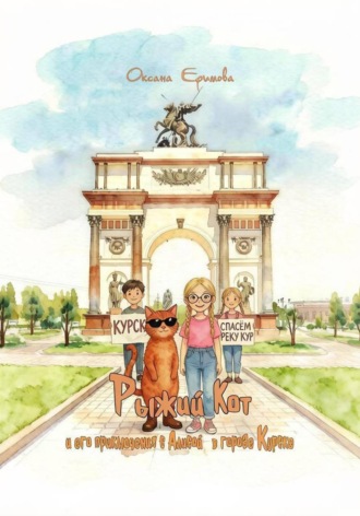 Обложка книги «Рыжий Кот. Приключения с Алисой в городе Курске»