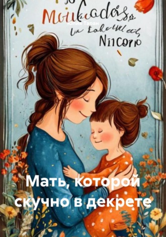 Обложка книги «Мать, которой скучно в декрете»