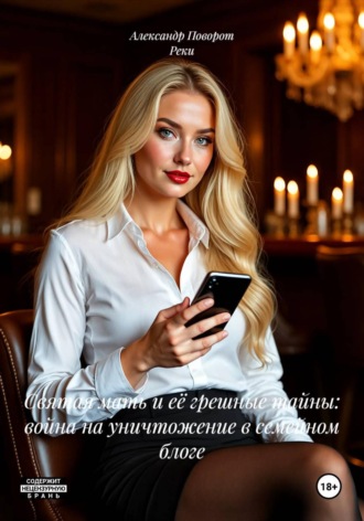 Обложка книги «Святая мать и её грешные тайны: война на уничтожение в семейном блоге»