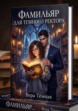 Обложка книги «Фамильяр для темного ректора»