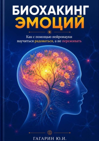 Обложка книги «Биохакинг эмоций: Как с помощью нейронауки научиться радоваться, а не переживать»