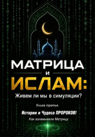 Обложка книги «МАТРИЦА и ИСЛАМ: Живем ли мы в симуляции? Книга третья. Истории и Чудеса ПРОРОКОВ! Как взламывали Матрицу»