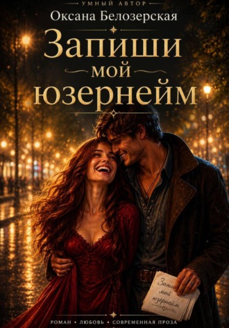 Обложка книги «Запиши мой юзернейм»