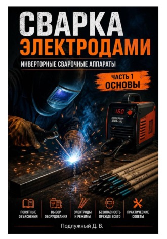 Обложка книги «Сварка электродами. Инверторные сварочные аппараты. Часть 1. Основы»