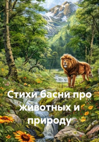 Обложка книги «Стихи, басни про животных и природу»