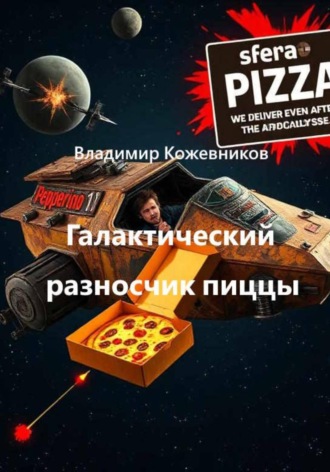 Обложка книги «Галактический разносчик пиццы»