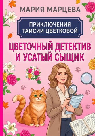 Обложка книги «Приключения Таисии Цветковой. Цветочный детектив и усатый сыщик»
