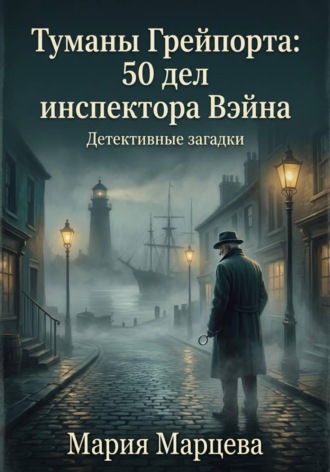 Обложка книги «Детективные загадки. Туманы Грейпорта: 50 дел инспектора Вэйна»