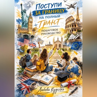Обложка книги «Поступи за границу на полный грант: пошаговое руководство»