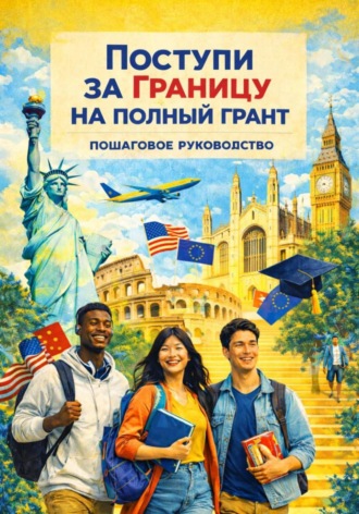 Обложка книги «Поступи за границу на полный грант: пошаговое руководство»