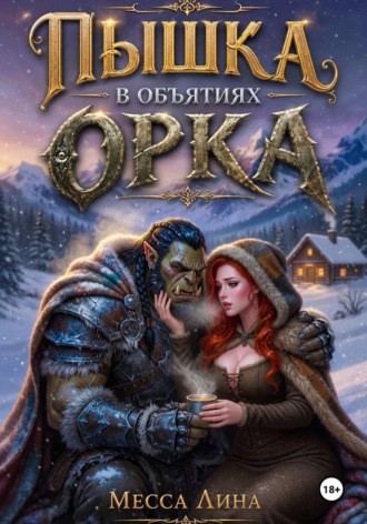 Обложка книги «Пышка в объятиях орка»