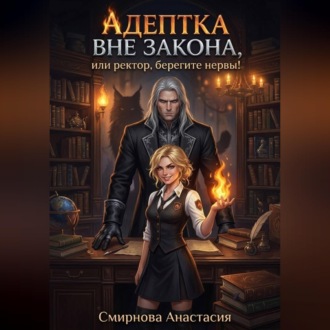 Обложка книги «Адептка вне закона, или Ректор, берегите нервы!»