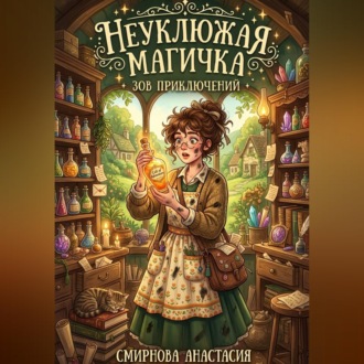 Обложка книги «Неуклюжая магичка. Зов приключений!»