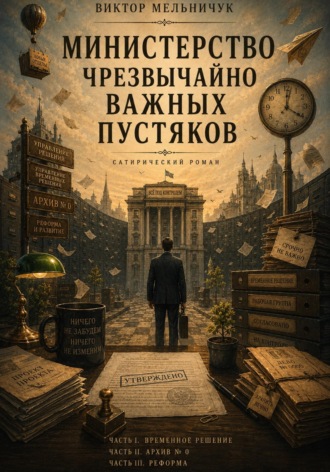 Обложка книги «Министерство чрезвычайно важных пустяков»