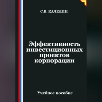 Обложка книги «Эффективность инвестиционных проектов корпорации»
