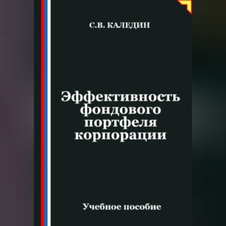 Обложка книги «Эффективность фондового портфеля корпорации»