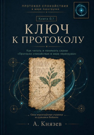Обложка книги «Ключ к протоколу спокойствия в мире перегрузки книга 0.1»
