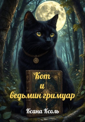 Обложка книги «Кот и ведьмин гримуар»