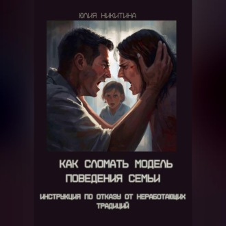 Обложка книги «Как сломать модель поведения семьи. Инструкция по отказу от неработающих традиций»