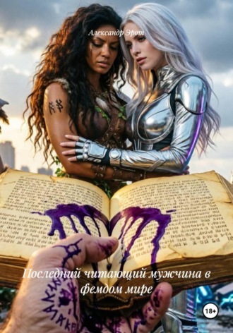 Обложка книги «Последний читающий мужчина в фемдом мире»