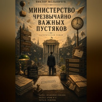 Обложка книги «Министерство чрезвычайно важных пустяков»