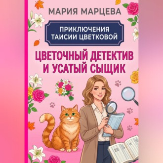 Обложка книги «Приключения Таисии Цветковой. Цветочный детектив и усатый сыщик»