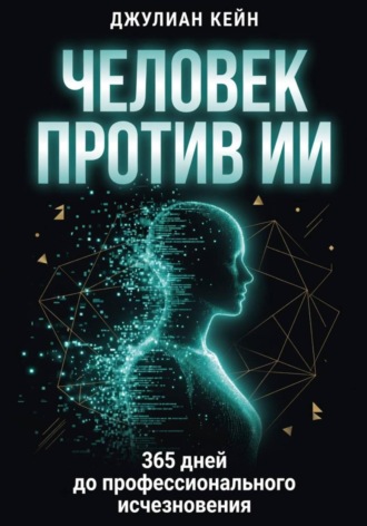 Обложка книги «Человек против ИИ: 365 дней до профессионального исчезновения»