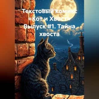 Обложка книги «Текстовый комикс «Кот и Хвост» Выпуск #1. Тайна хвоста.»