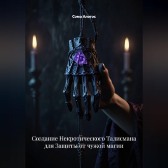 Обложка книги «Создание Некротического Талисмана для Защиты от чужой магии»
